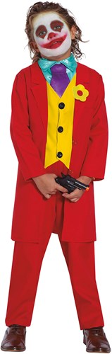 Kinderkostuum The Joker Rood