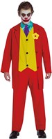 Herenkostuum The Joker Rood