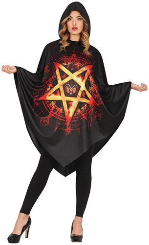 Poncho Pentagram voor Dames