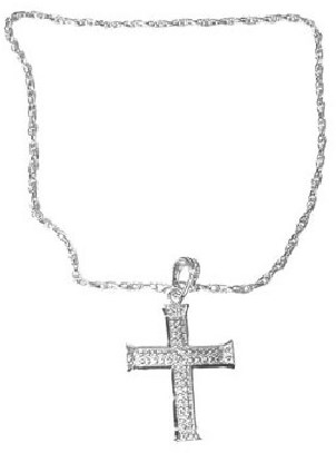 Ketting Zilver Kruis