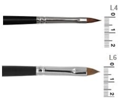 Grimas Penseel Lip (marterhaar)