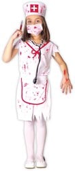 Halloweenkostuum Bloody Nurse voor meisjes