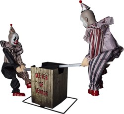  Decoratie Halloween Clowns op Wipwap (125x313x95cm)