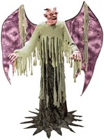 Zwarte Vleermuisvleugels Botten Halloween