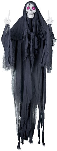 Hangdecoratie Halloween Zombie Fuck You - 170cm