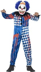 Creapy Clown Kinderkostuum (2dlg)