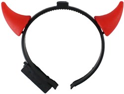 Diadeem Duivelshoorntjes (klein met Verlichting)