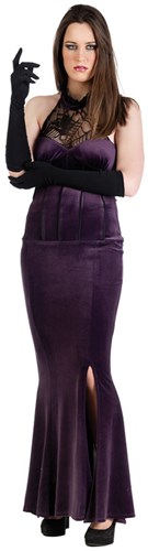 Damesjurk Gothic Paars Luxe