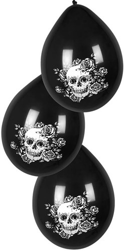 Day of the dead Ballonnen (6st)