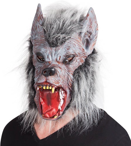 Halloween Weerwolf Masker (Latex)