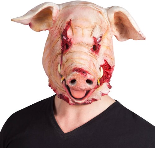 Latex Bloody Varken Masker