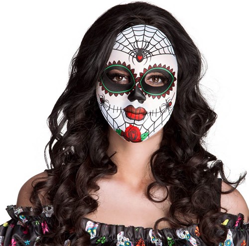 Mrs. Day of the Dead Masker