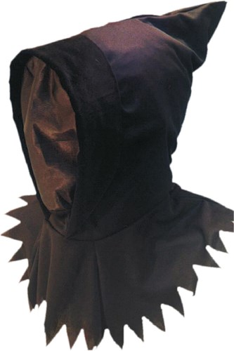 Halloween Ghoul Masker met Kap