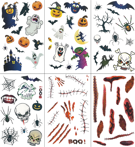 Tattoo Halloween (12st.)