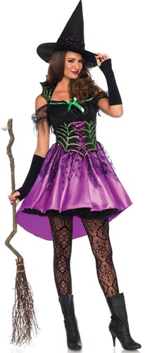 Spiderweb Witch Dames Heksenjurk