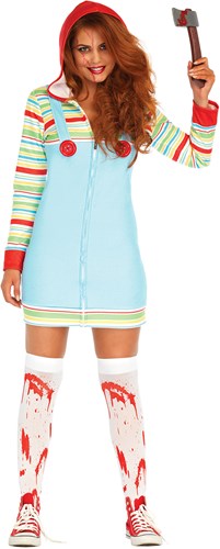 Halloween Damesjurkje Cozy Killer Doll