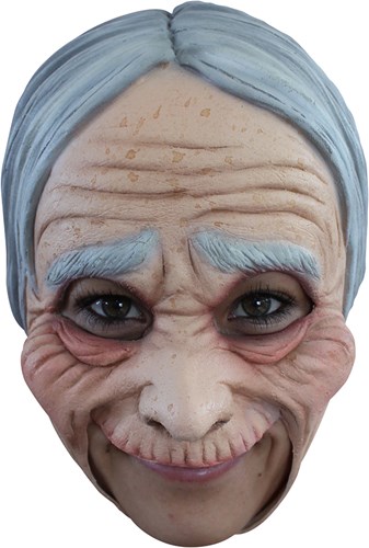 Masker Oude Vrouw / Sarah Latex (Kinloos)