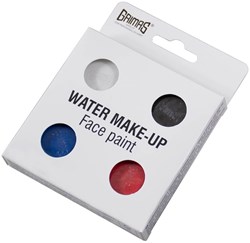 Grimas Water Make-up Basic Schminkset 2,5ml - 4st