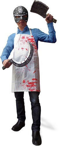 Schort Halloween met Bloed