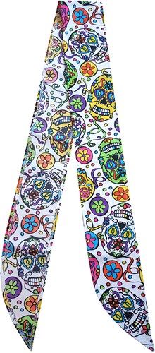 Day of the Dead - Mexican Skulls Hoofdband / Sjaal