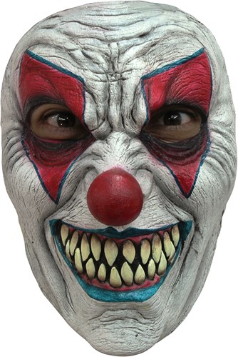 Masker Evil Clown Latex (Gezichtsmasker)