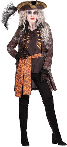Halloween Dames Kostuum Ghost Pirate