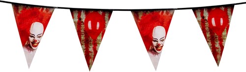 Vlaggenlijn Horror Clown Pennywise (6m)