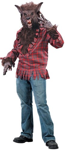 Halloween Kostuum Weerwolf (4 delig)