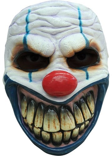 Big Mouth Clown Gezichtsmasker (latex)