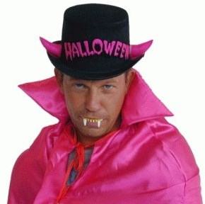 Hoed Halloween Zwart
