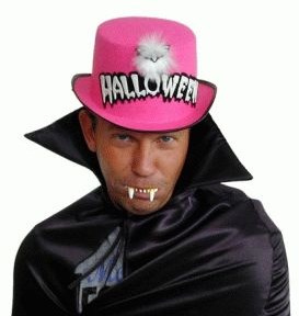 Hoed Halloween Pink