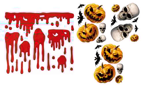 Halloween Raamstickers