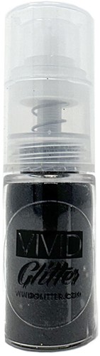 Vivid Glitter Spray Zwart (Metallic) - 14ml
