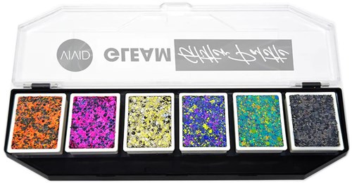 Vivid Gleam Glitter Cream Palet Black Night