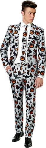 Suitmeister Herenkostuum Halloween Grey Icons