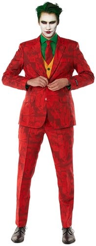 Heren Suitmeister Scarlet Joker ™ Kostuum