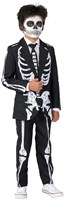 Kinderkostuum Suitmeister Skeleton Grunge Black (2)