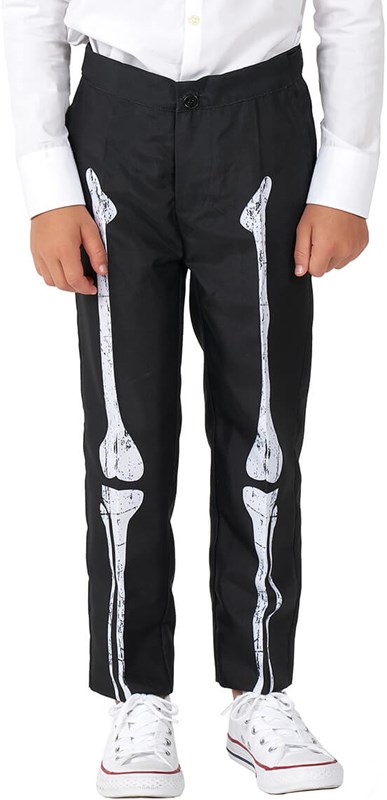 Kinderkostuum Suitmeister Skeleton Grunge Black (broek)