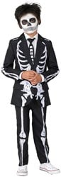 Suitmeister Kinderkostuum Skeleton Grunge Black