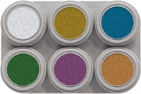 Water Make-up Grimas Palet 6 Metallic (2,5ml)