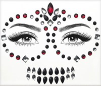 Face Jewels  Halloween Day of the Dead