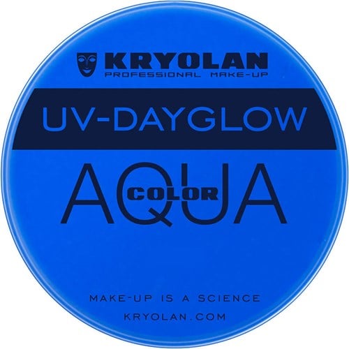 UV-Dayglow 15 ml KRYOLAN Blauw Aquacolor 